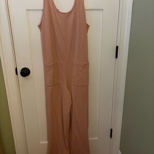 Old Navy Blush Jumpsuit with Pockets